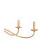 Petit lustre en rotin Saxon