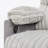 Bocaton Wide Wale Corduroy Upholstery Manual Recliner, Gray-85842802
