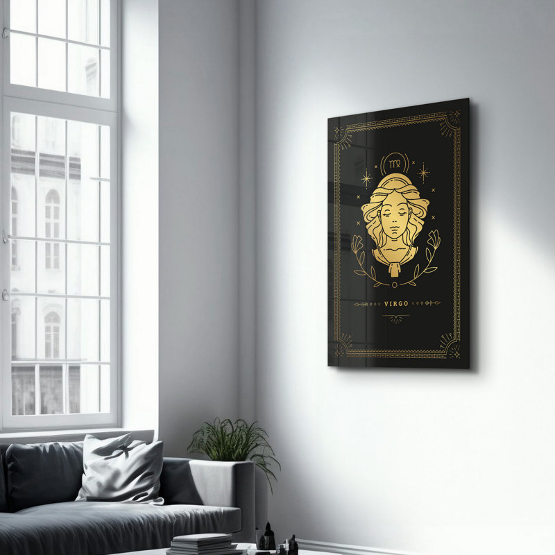 Decorative Tempered Glass Painting