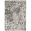 Abstract Area Rug in Gray-709970834