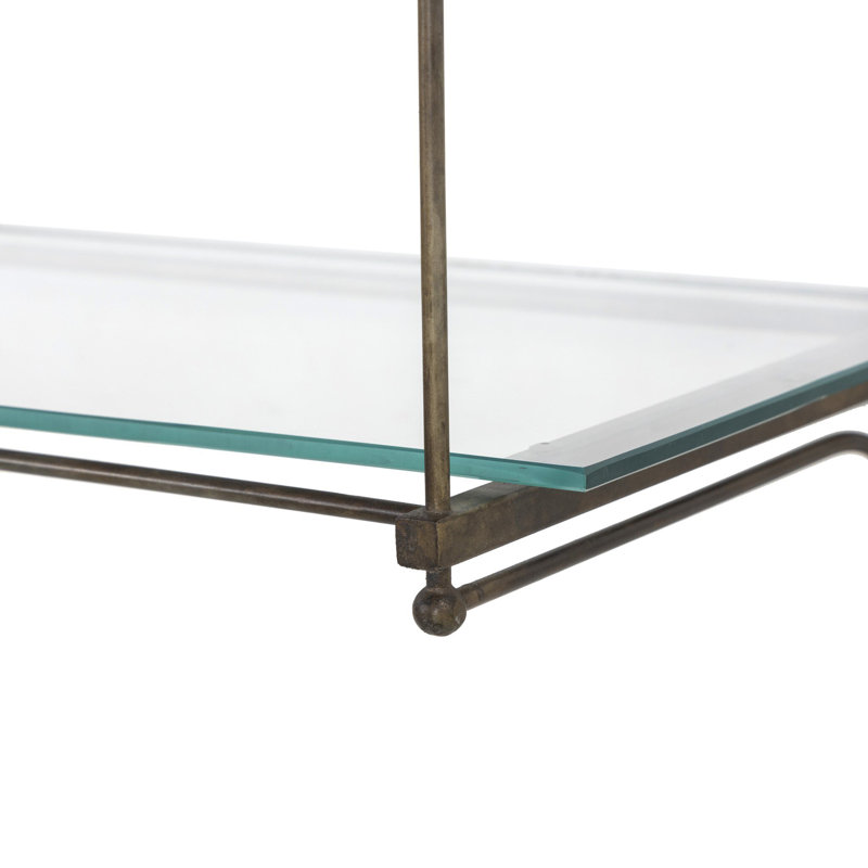 Romilly Shelves-Brushed Iron