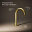 Robinet pour salle de bain à un trou avec drain-75081488