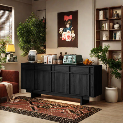 Nordic Retro Style Accent Cabinet