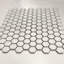 Carreau de mosaïque en porcelaine nid d'abeille pour mur et plancher 1 "x 1" Cascade-50292406