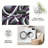 1PC Modern Abstract Purple Gray White Swirl Geometric Pattern area rugs for Living Room, Soft and Comfortable, Suitable for all seasons, easy-to-maintain, machine washable Indoor floor mat, Under Table Farmhouse suitable for dining room, entryway,-129467066