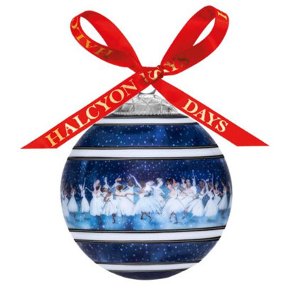 3.15'' Handmade Bone China Ball Ornament