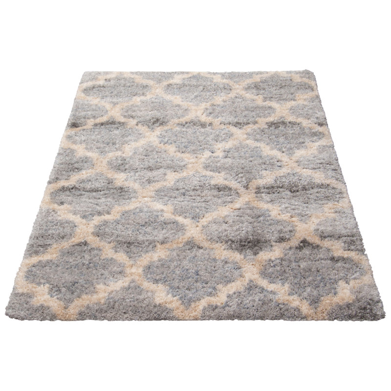 Tapis gris Chayim, Rectangle 7 pi 10 po x 10 pi 2 po