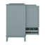 Armoire de salle de bain 30 po sans lavabo, base seulement, armoire de salle de bain autoportante en bois avec 2 portes et tiroir-434353223-434353225