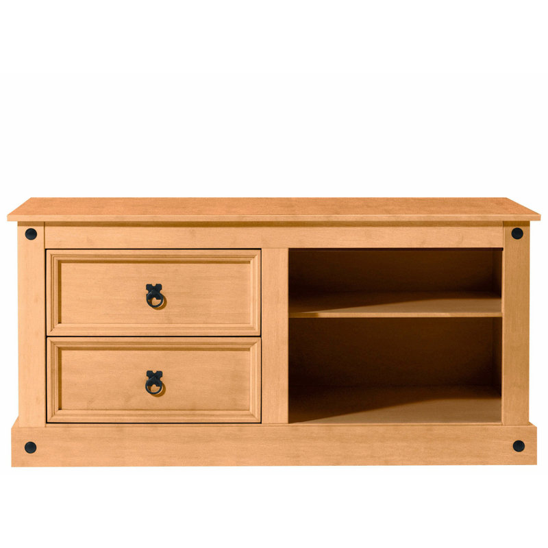 Appomattox Unfinished TV Stand for TVs up to 50", Nature