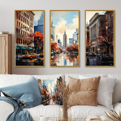 «Autumn New York City Breeze», art mural de la ville de New York
