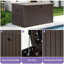 Boîte de rangement verrouillable 150 gallons en résine Edrosie Inc-92535874-128126050