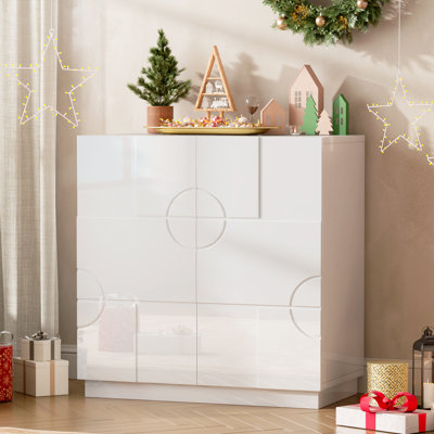 31.5" Accent Cabinet With Adjustable Shelves