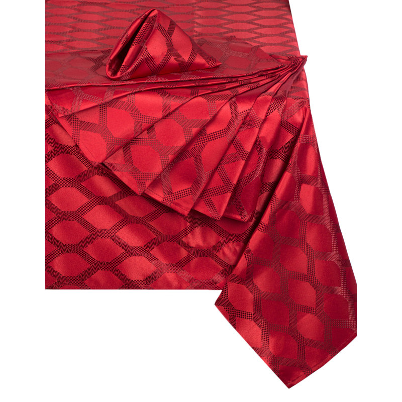  Dining Linen Set, Red