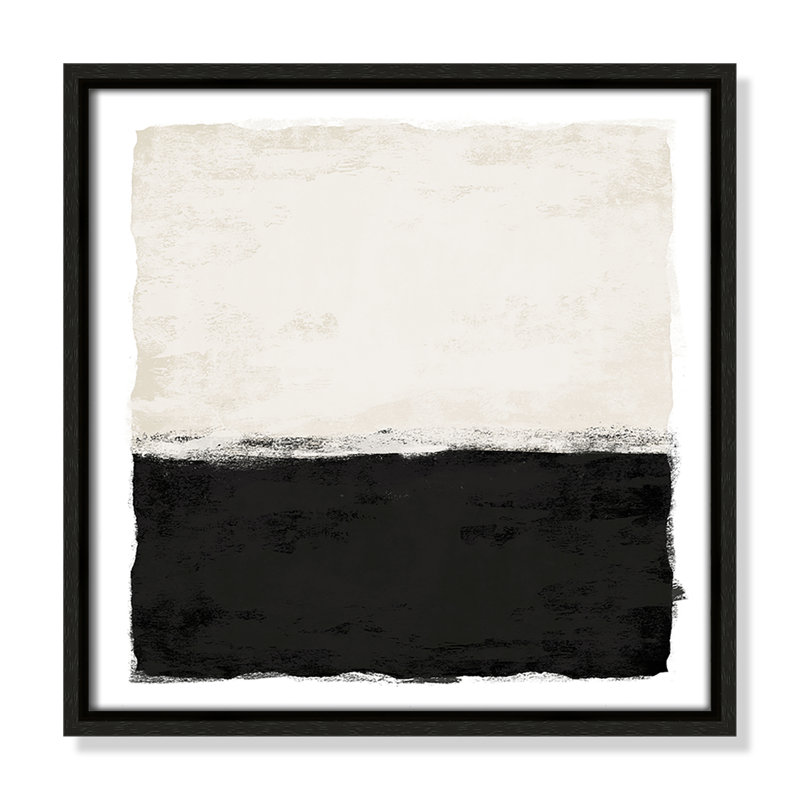 Midnight II - Square Vesrion - Square Vesrion Print by Natalie Carpentieri, Espresso, 13.5" H x 13.5" W