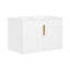 Meuble-lavabo de salle de bain 30 po avec lavabo en céramique 30 po et 3 trous, meuble-lavabo avec 2 portes à fermeture douce-366155854