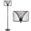 Lampe sur pied traditionnelle 61 po Carnesville