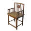 Asian Classic Solid Wood Arm Chair