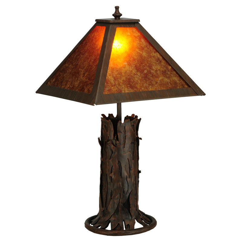 Rustic Lodge Table Lamp