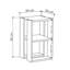 Malak Modern Bedside Table with Open Shelves - Versatile Side, Coffee or End Table for Bedroom or Living Room-50029271