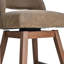 Tabouret de bar pivotant en similicuir Bisto-1251283848-1251283862
