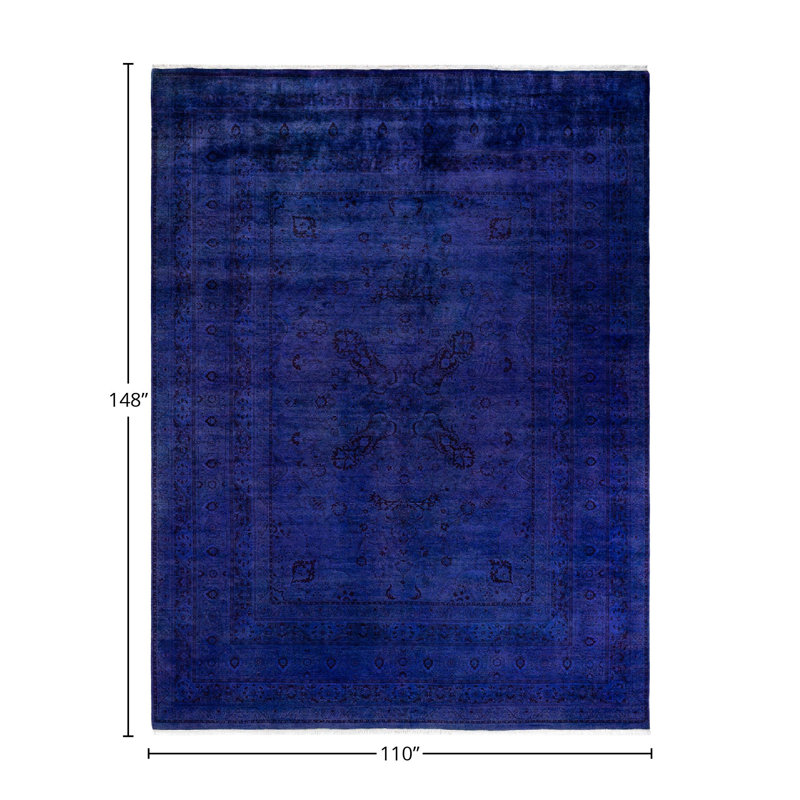 Dailani One-of-a-Kind 9' 2" X 12' 4" Hand Knotted Area Rug