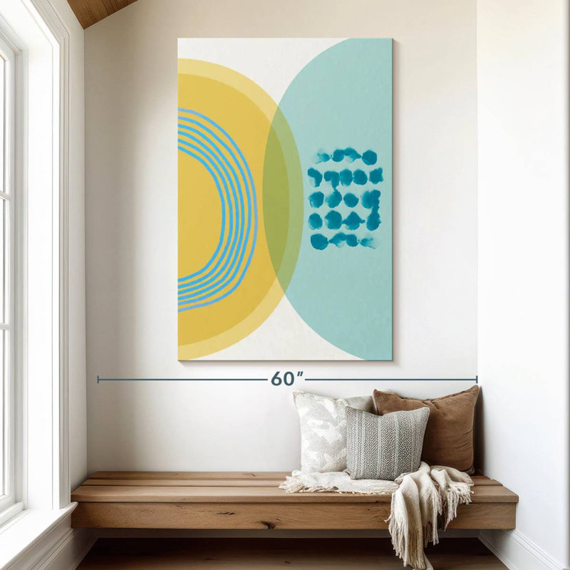 Avery Mid Century Brights I, 51" H x 34" W