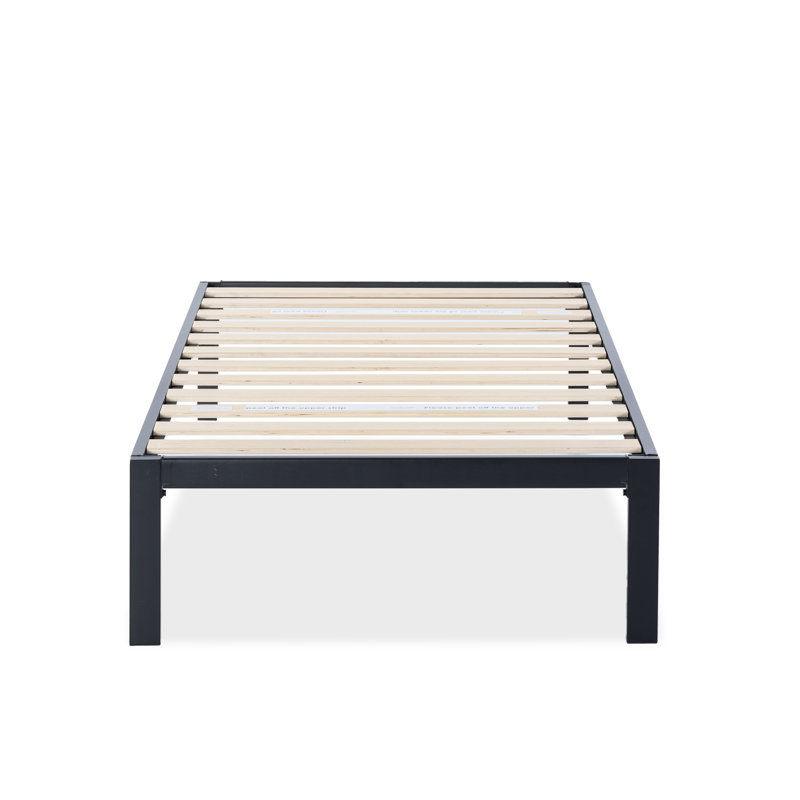 14" Steel Platform Bed Frame - Sleep by Wayfair™, Twin