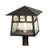 Alitha Stained Glass Transparent Lantern Head Post Lantern