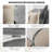Two-layer Headboard Reading Back Support Pillow Comfortable Backrest Cushion-101085354-101085355