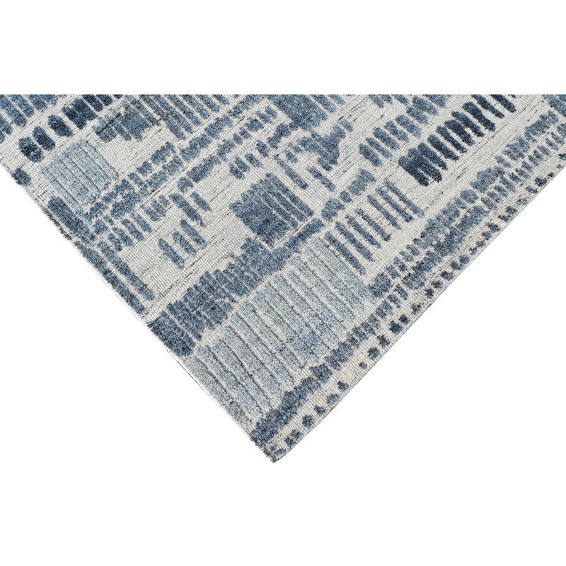 Tapis rectangulaire noué à la main, Rectangulaire 8 pi x 10 pi