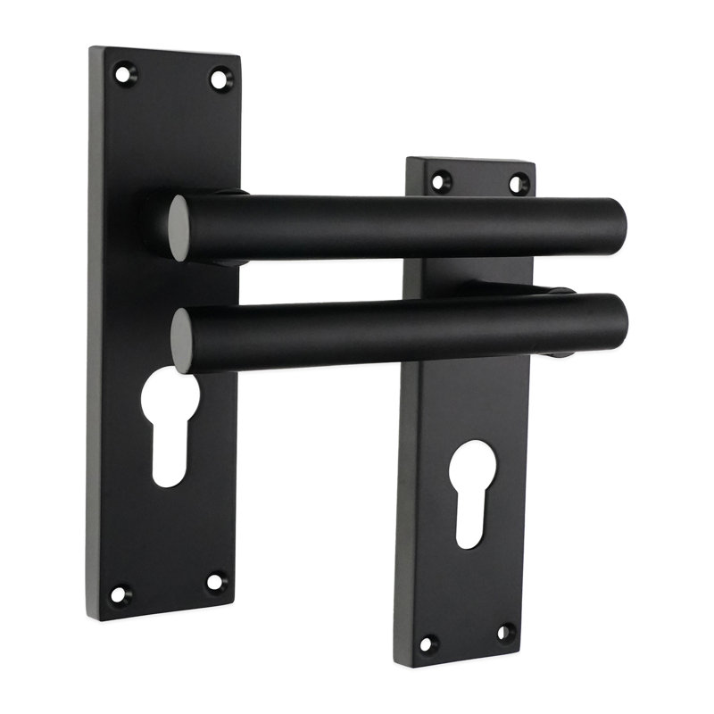 Jura Lever on Backplate Euro Matt Black