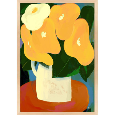 My Yellow Flowers Painting by StudioM
