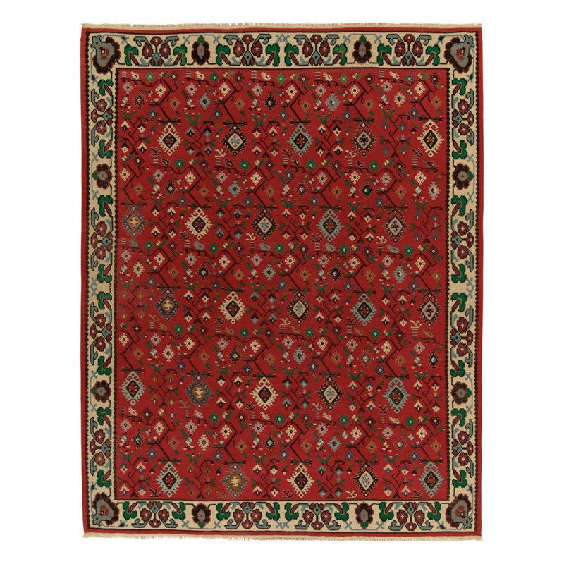 One-of-a-Kind 10' X 12'9" Hand Knotted Area Rug
