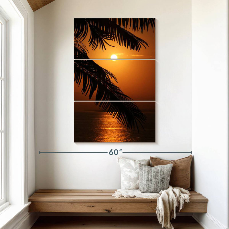 Gillard Leafy Golden Gillard, 50" H x 32" W
