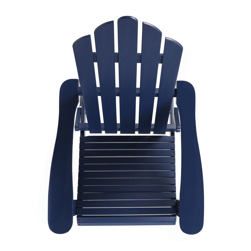 Chaise Adirondack pliable Hollywood, Bleu