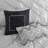 7 Piece Tufted Comforter Set Grey Full