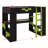 Loft Bed with Integrated Power Station, USB/Type-C Charging Ports, and Customizable RGB Lighting System-2038415973