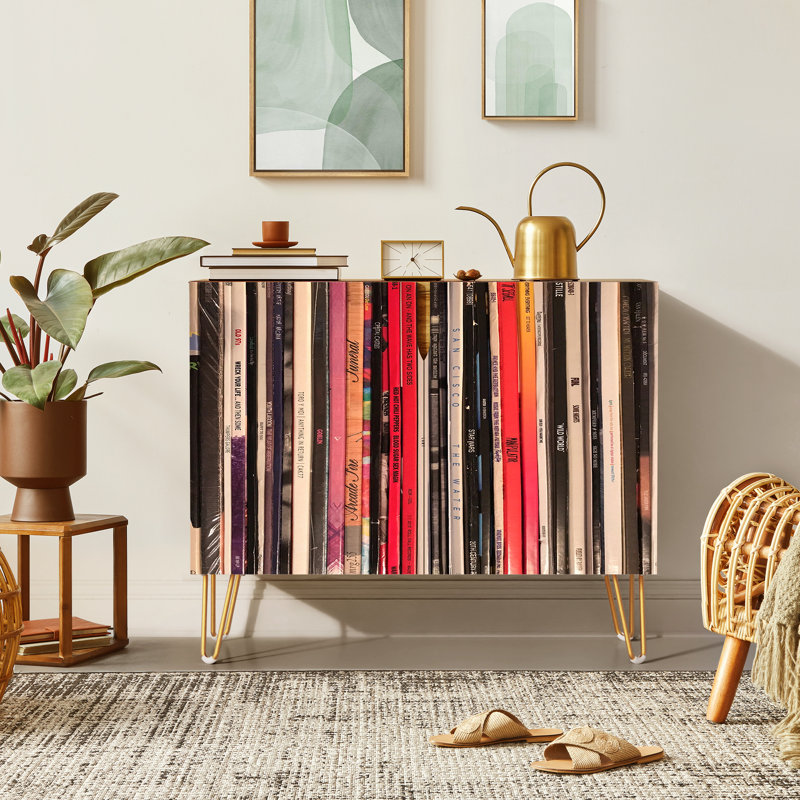 35'' Sideboard, Library Book Brown