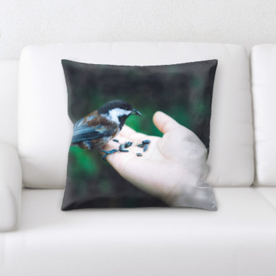 Coussin oiseau