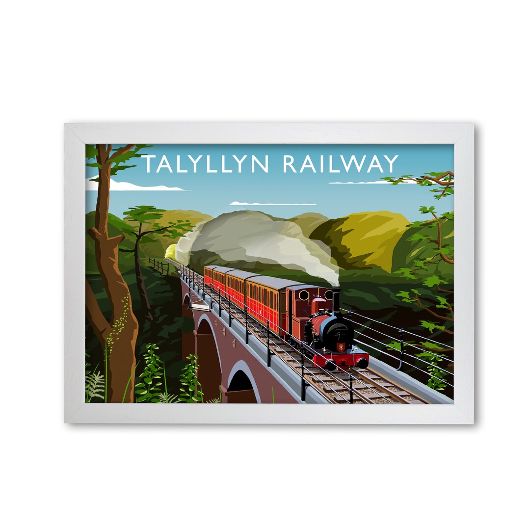 Poster Talyllyn Railway von Richard O'Neill