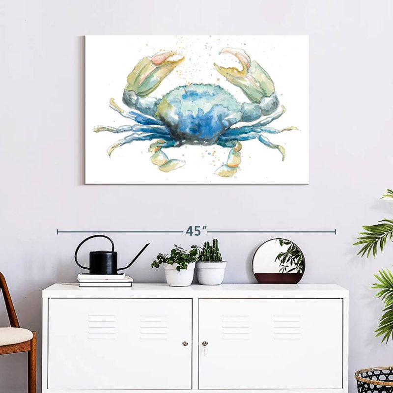 Brampt Cangrejo Azul Square, 24" H x 36" W