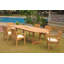 Kenyon Outdoor 11 - Piece Teak Dining Set-1836614484-1771077975