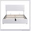 Lit plateforme tapissier avec système de rangement hydraulique-225415722-225415723