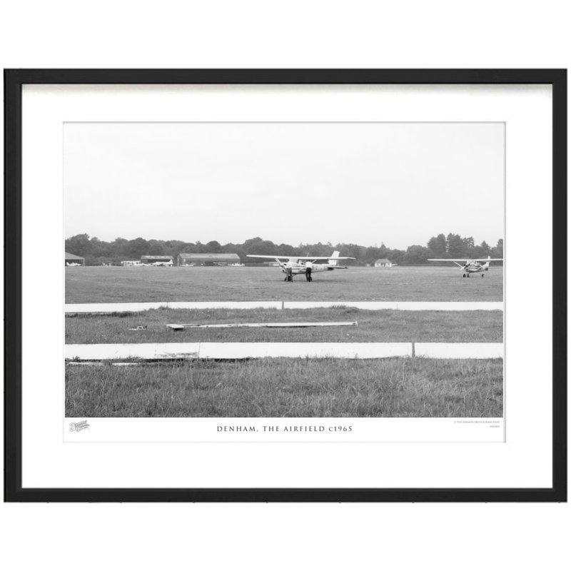 Denham, The Airfield C1965 by Francis Frith - Single Picture Frame Print, 45cm H x 60cm W x 2.3cm D