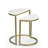 Burma marble nesting tables
