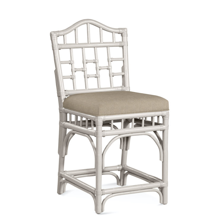 Chippendale Upholstered Counter Stool