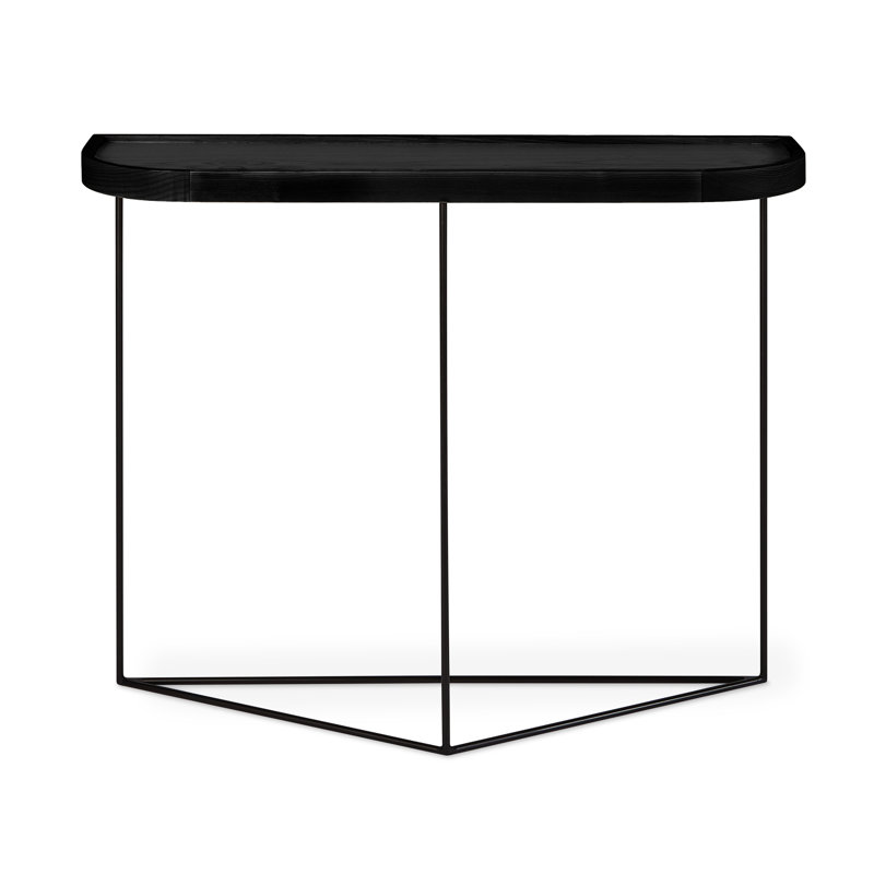 Console Porter, Noir cendré
