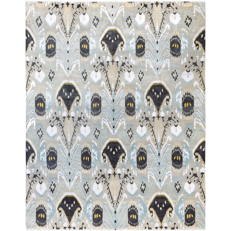 Overdyed One-of-a-Kind 8' 2" X 10' 4" Hand Knotted Area Rug
