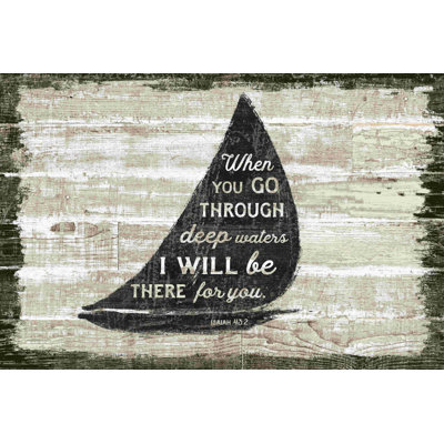 «Driftwood Coast Scripture I» par Sue Schlabach - on
