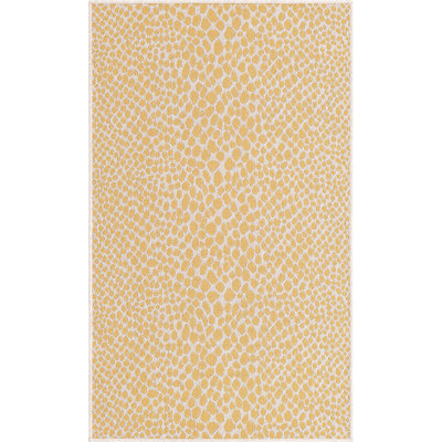 Tapis d'extérieur couleur or